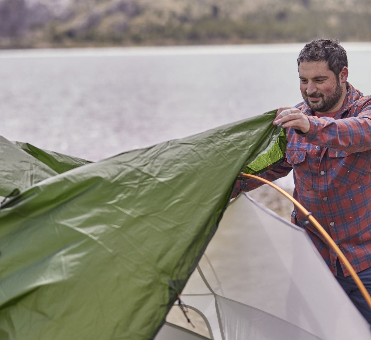 How to clean a tent